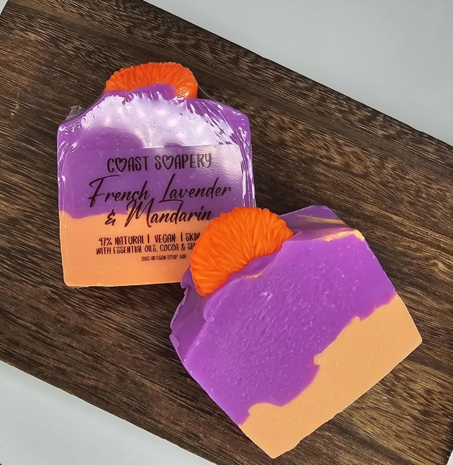 French Lavender & Mandarin Artisan Soap