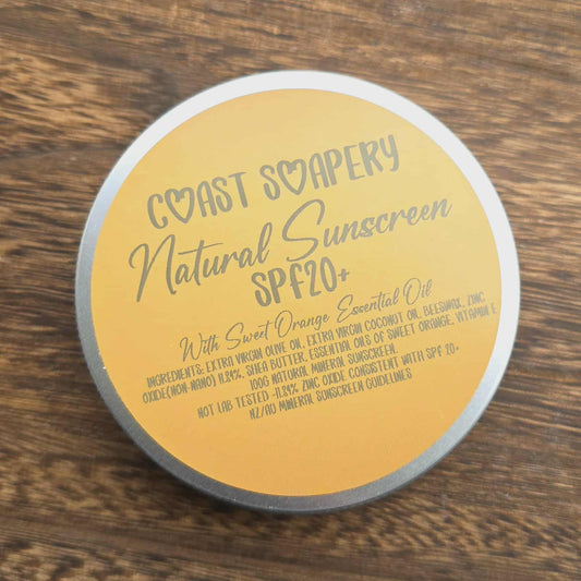 Natural Mineral Sunscreen SPF20+